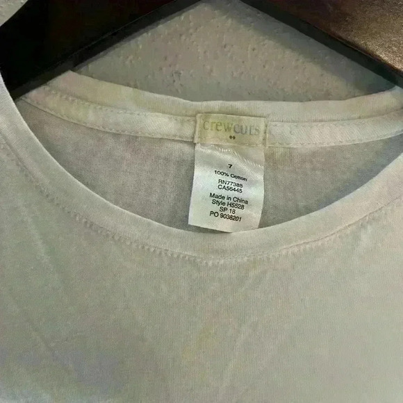 Crew Cuts Shirt Dress - Size 7 - Picture 3 of 4